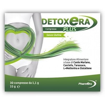 Detoxera plus integratore 30cps 33g