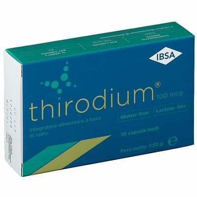 Thirodium integratore 30cps gelatina molle 100mcg