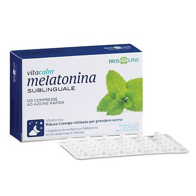 Vitacalm melatonina sublinguale 60cpr