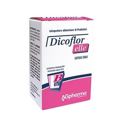 Dicoflor elle integratore alimentare 28cps 6,44g