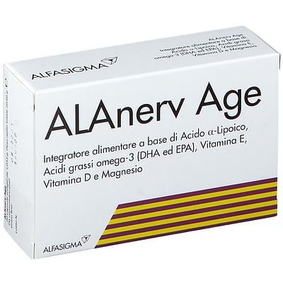Alanerv age integratore alim 20cps softgel 1033mg