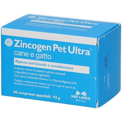 Zincogen pet ultra 60cpr