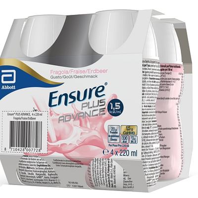 Ensure plus fragola rpb 4x200ml