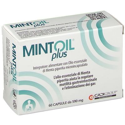 Mintoil plus integratore alimentare 35,4g 60cps