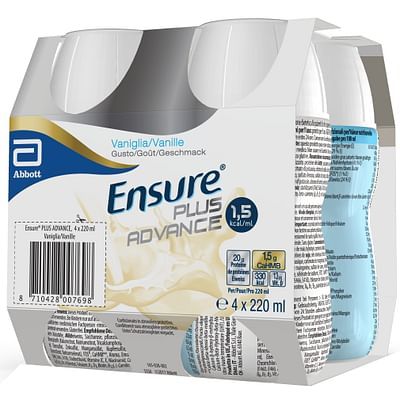 Ensure plus advance vaniglia 4x220ml