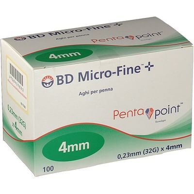 Bd microfine ago pentapoint 32g 4mm 100pz