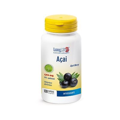 Long life acai 100 capsule vegetali