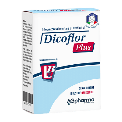 Dicoflor plus 14 bustine orosolubili neutro