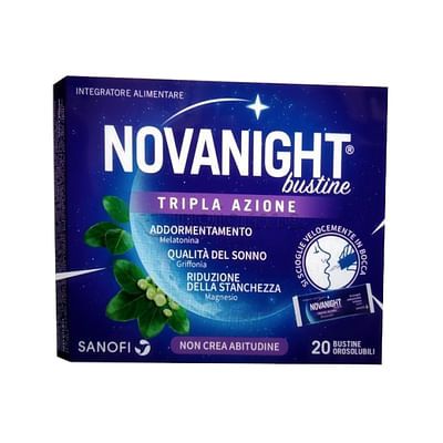 Novanight tripla azione 20 bustine orosolubile