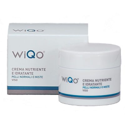Wiqo crema nutriente idratante pelli secche viso 50ml
