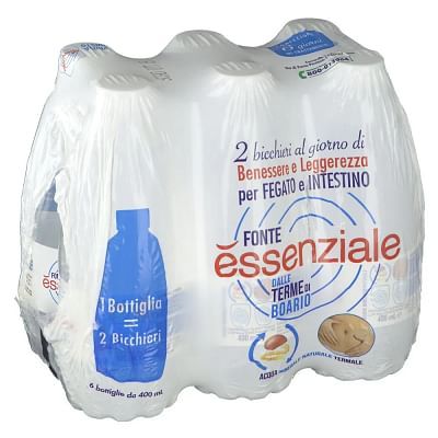 Fonte essenziale pet 6x400ml
