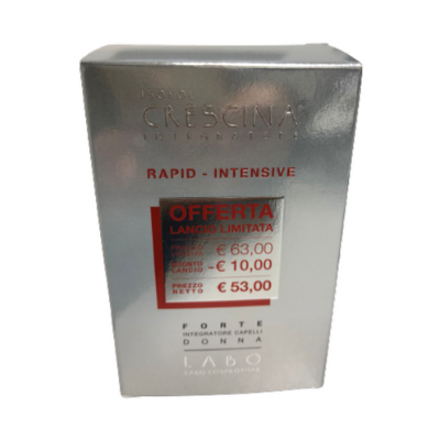 Crescina rapid intensive isole follicolari donna 60 compresse