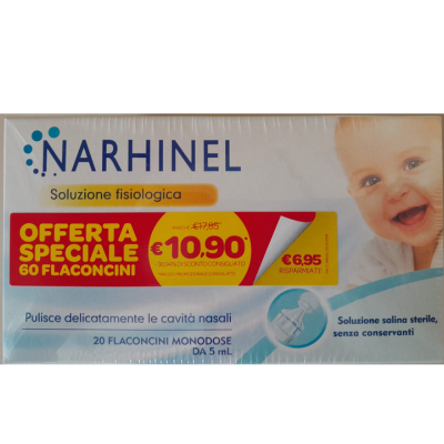 Narhinel Fisiologica Tripack  60 fialette OFFERTA SPECIALE