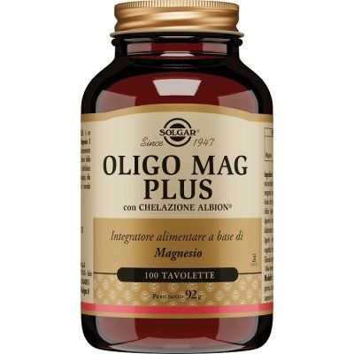 Solgar Oligo Mag Plus 100 Tavolette