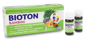 Sella Bioton Bambini Nuovo 14 flaconcini