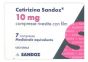 Cetirizina sandoz 10mg compresse rivestite con film 7 compresse