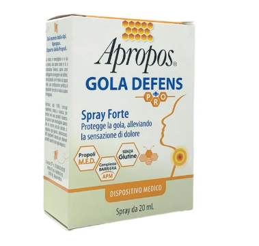 Apropos Gola Defens - Pro Spray Forte per la Gola Dispositivo Medico 20ml