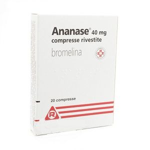 Ananase 40mg 20 compresse rivestite
