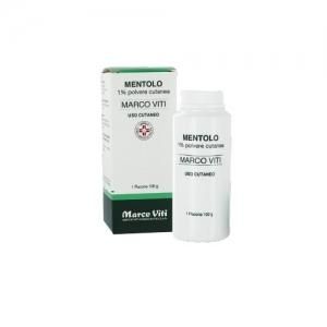 Mentolo , 1% polvere cutanea 1 flacone 100g