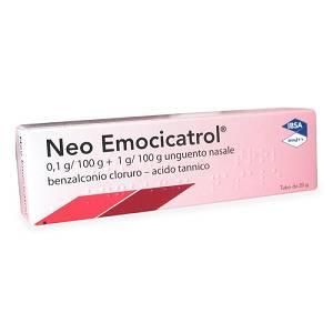 Neoemocicatrol 20g unguento nasale tubo 20g