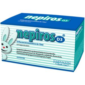 Nepiros d3 10 flaconcini da 10ml