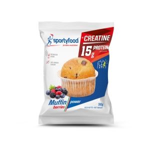Sporty food muffin berries 50g