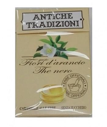 Antiche tradizioni caramelle arancia+te nero