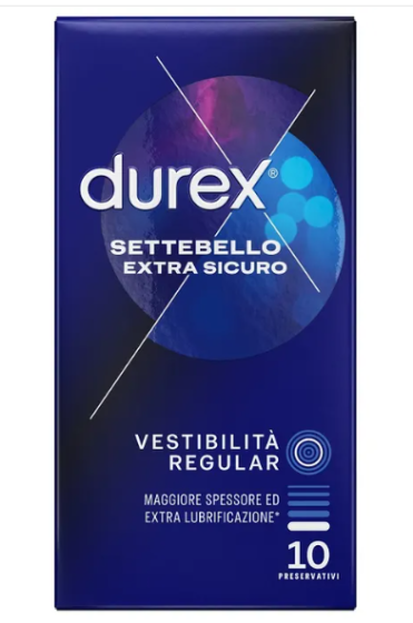 Durex Settebello Extra Sicuro Regular 10 Preservativi