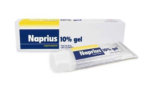 Napri, 10% gel tubo 30g