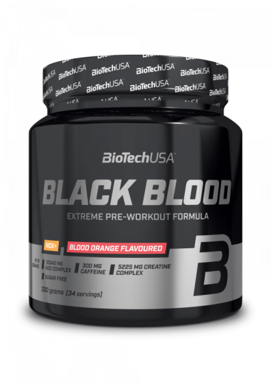 Biotechusa black blood nox+330gr tropical flavoured