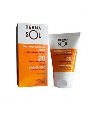 Dermasol solaire autopigmentante crema viso p.med 40ml