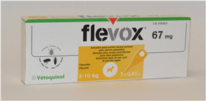 Flevox*spoton 1pip 0,67ml cani