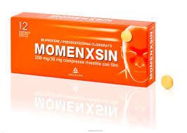 Momenxsin 200mg/30mg compresse rivestite con film