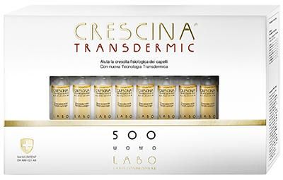 Crescina transdermic ricrescita 500 uomo 20 fiale