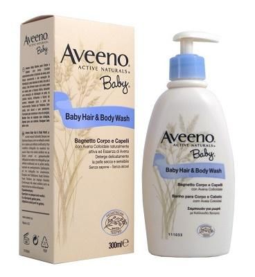 Aveeno baby bagnetto testa pie
