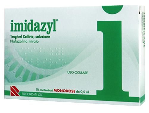 Imidazyl 1mg/ml collirio 10 contenitori monodose 0,5ml