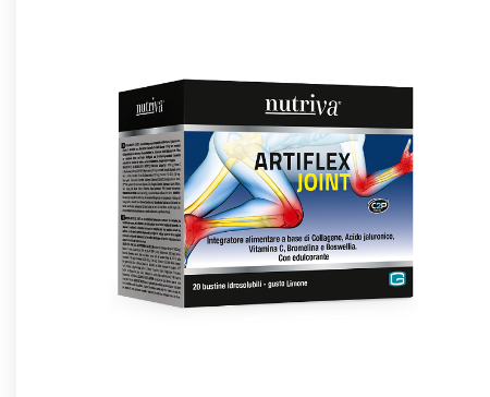 Nutriva Artiflex Joint 20 Bustine Idrosolubili Gusto Limone