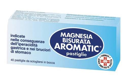 Magnesia bisurata ar, pastiglie 40 pastiglie