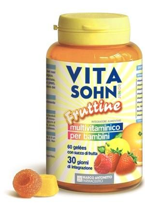 Vitasohn junior fruttine 60car