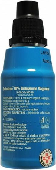 Betadine 10% soluzione vaginale flacone 125ml