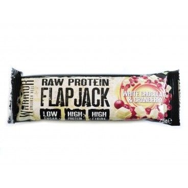 Warrior flap jack raw white chocolate & cranberry 75g