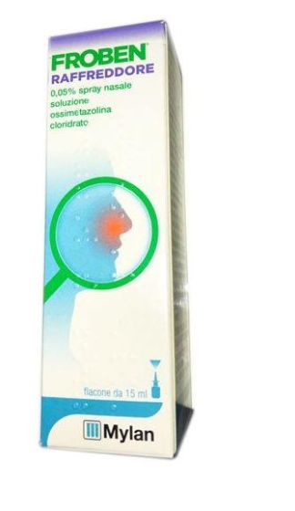 Froben raffreddo, 0,05% spray nasale, soluzione flacone da 15ml