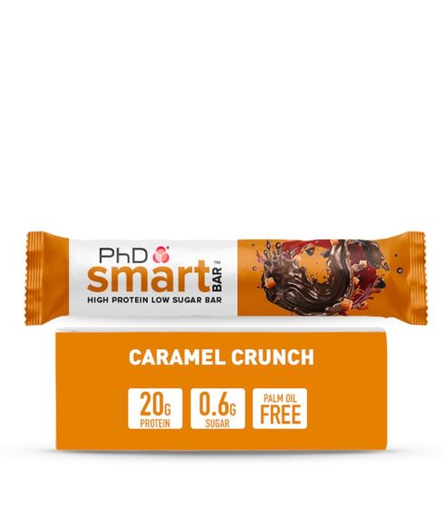 PhD Smart Bar Caramel Crunch 64g