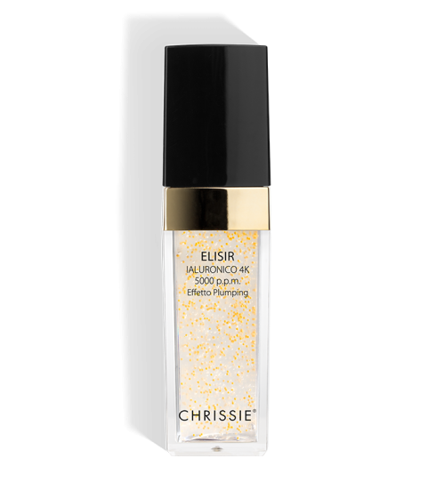 Chrissie elisir ialuronico 4k 5000 p.p.m effetto plumping 30ml