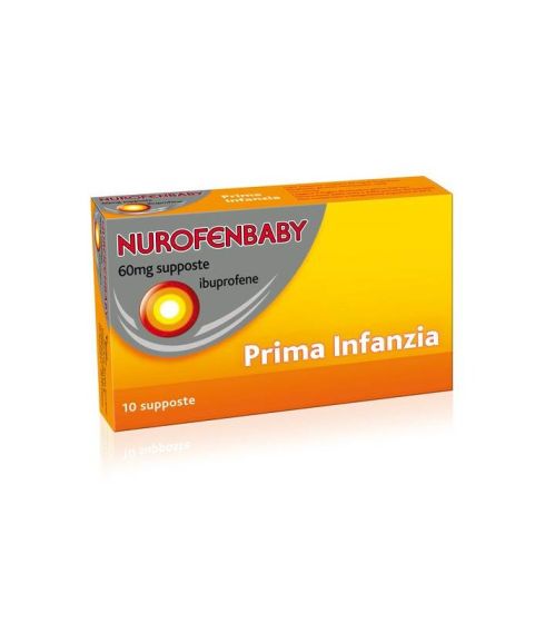 Nurofenbaby 60mg supposte prima infanzia