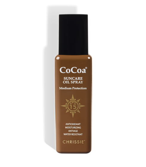 Vivipharma chrissie cocoa suncare oil spray spf15 150ml