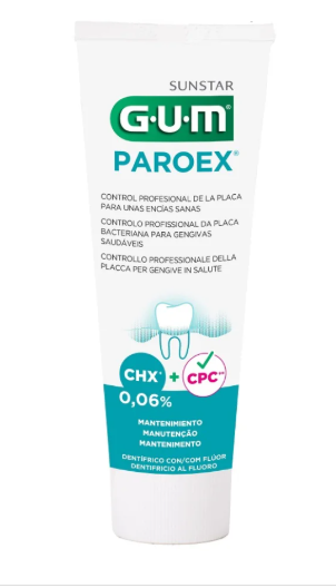  Gum PAROEX Dentifricio Gel CHX 0,06%75ml