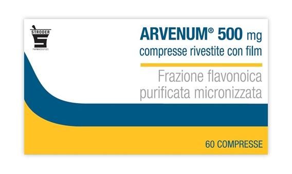 Arvenum 500mg 60 compresse rivestite con film