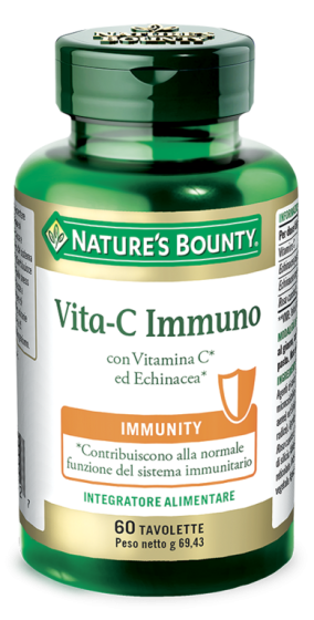 Nature's bounty vita c immuno 60 tavolette