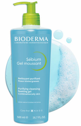 Bioderma sebium gel moussant 500ml